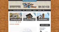 Desktop Screenshot of hudsonchimney.com